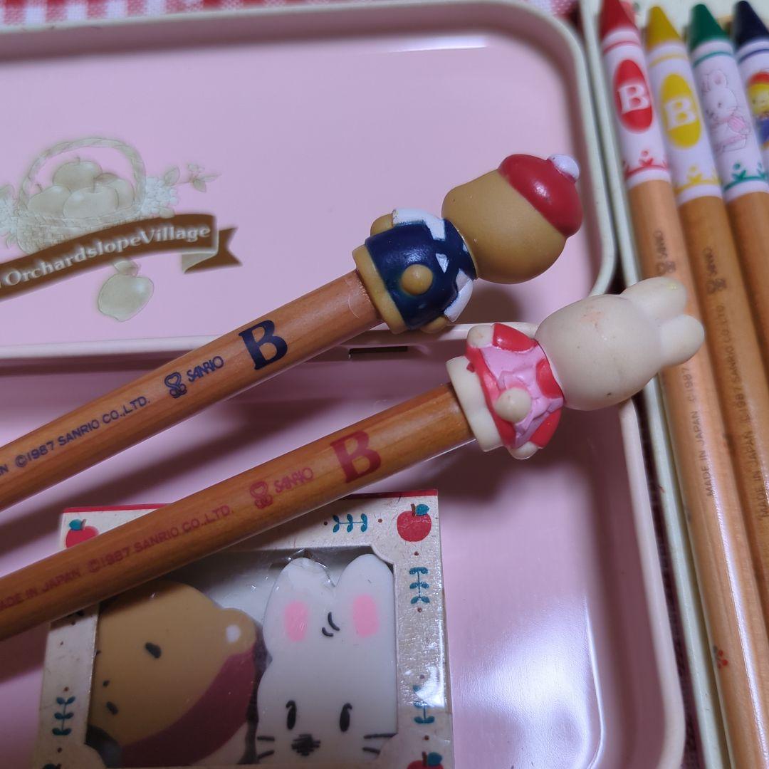 サンリオ　リトルワンダーストーリー　鉛筆　筆箱　消しゴム