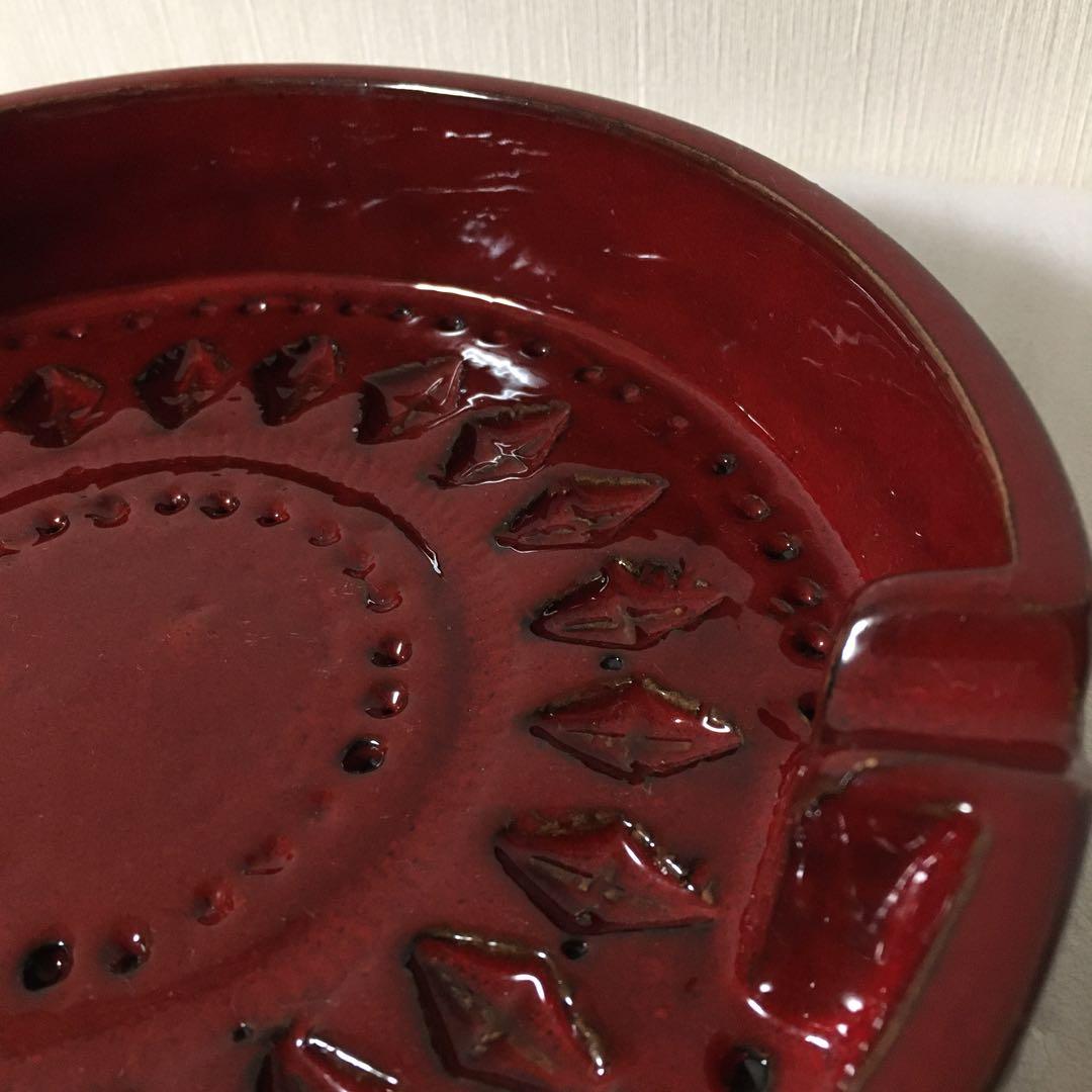 FLAVIA   フラビア　灰皿　イタリア製　赤