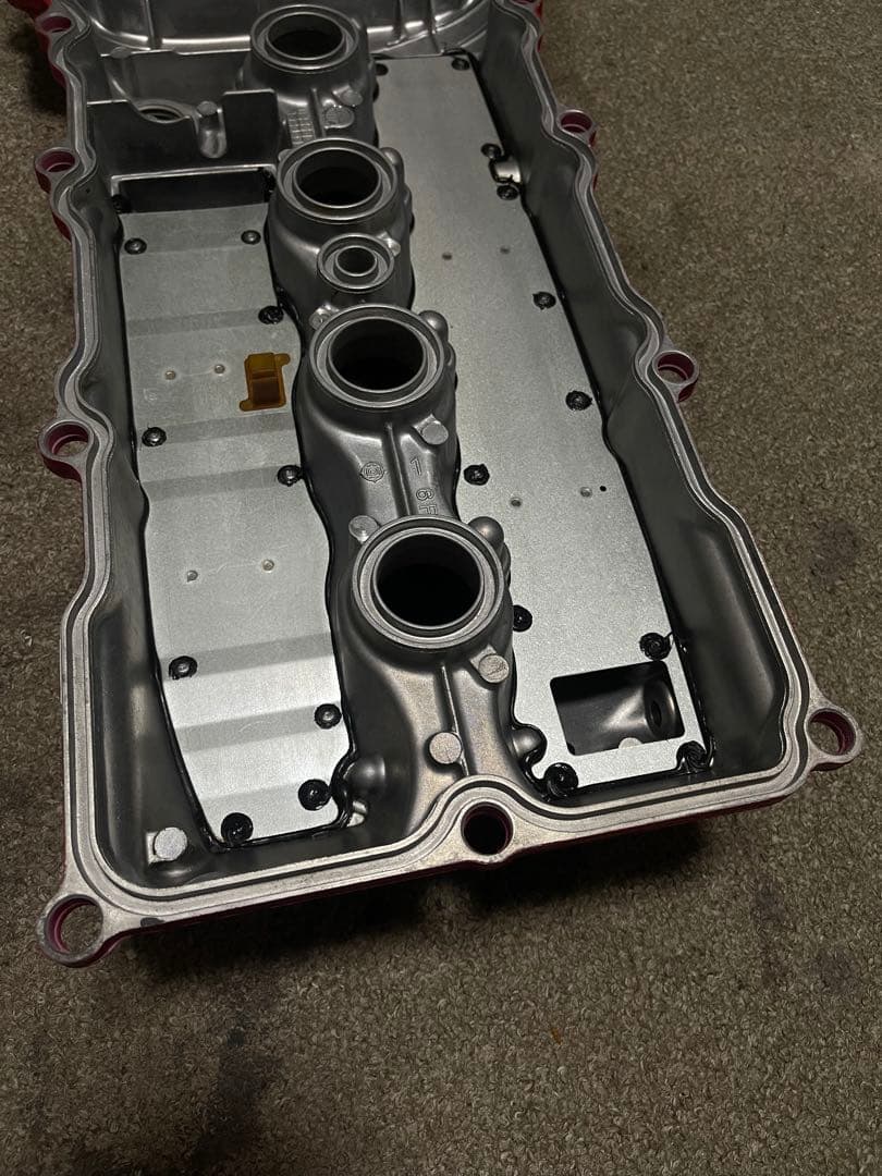 s15 14 シルビアsr20de用タペットカバー結晶塗装済み品新品パッキン類付