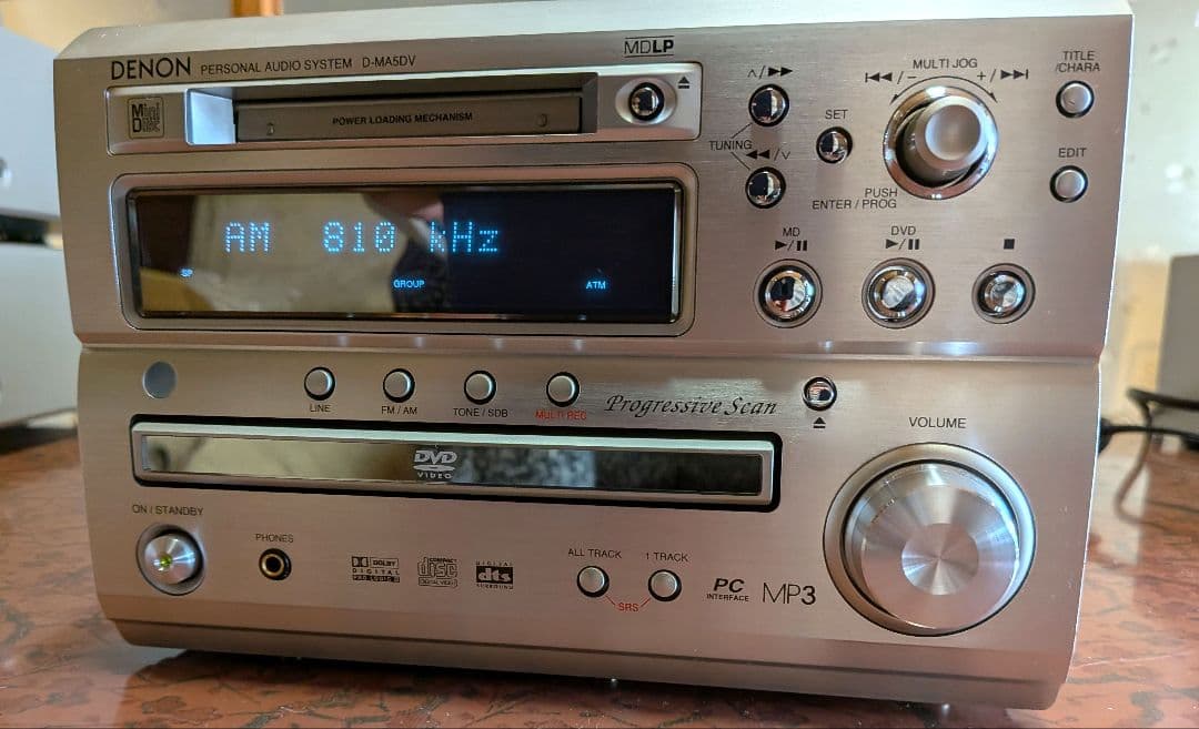 美品★DENON D-MA5DV ミニコンポ 本体のみ