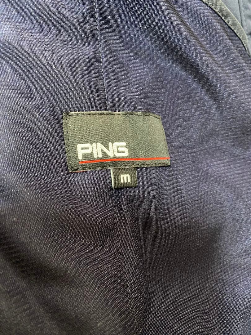 美品PING ネイビージャケット