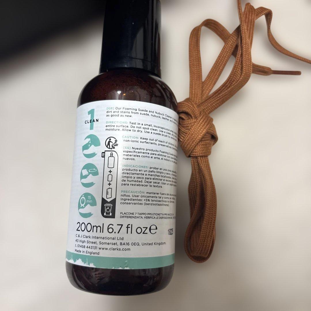 Clarks Originals ブラック Desert Trek ケア用品付き