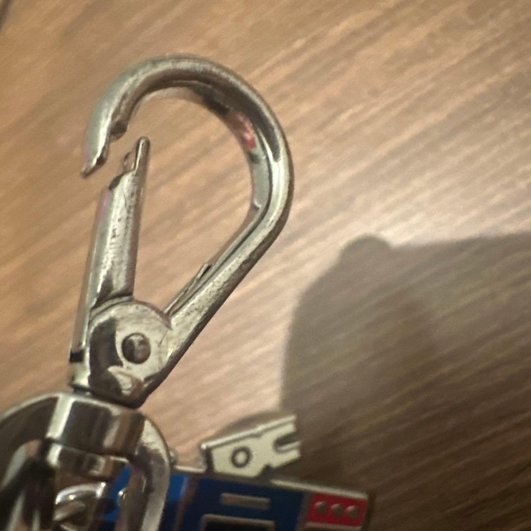 PRADA キーホルダー/レザー/BLK/メンズ/ロボット