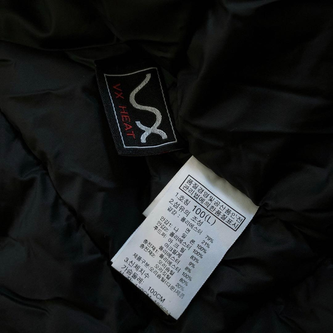 LノースフェイスVXベージュマクマードダウンジャケットパーカーファー付