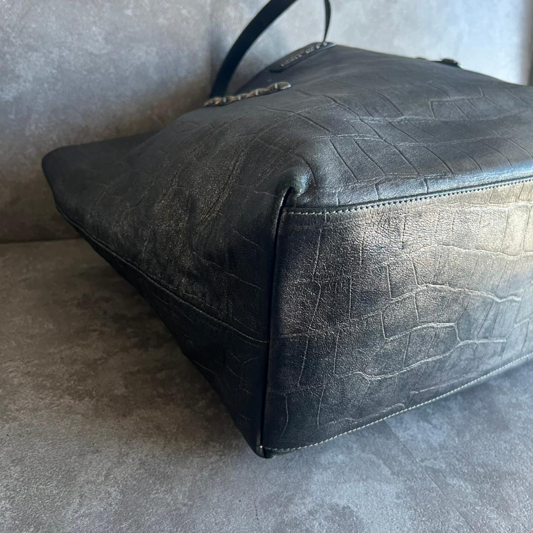 ⭐️JIMMY CHOO⭐️ジミーチュウ クロコ型押し スタースタッズ