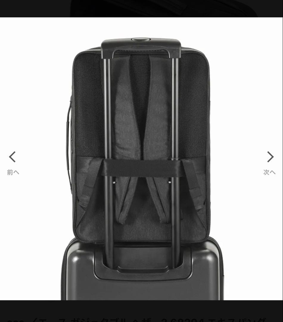 ace. ガジェタブル ヘザー2 エキスパンダブルリュック 19/23L