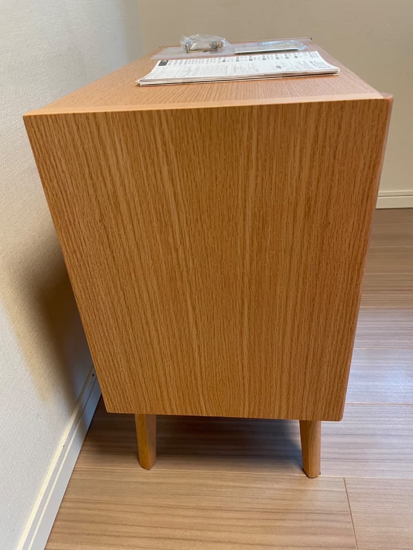 マルニ60+ コンビネーション ガラスドアシェルフ　脚組付き