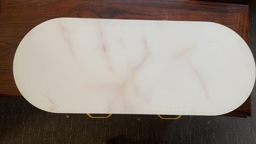 ホワイトドレッサー LEDミラー付き訳あり品　写真をご確認J201-100-02