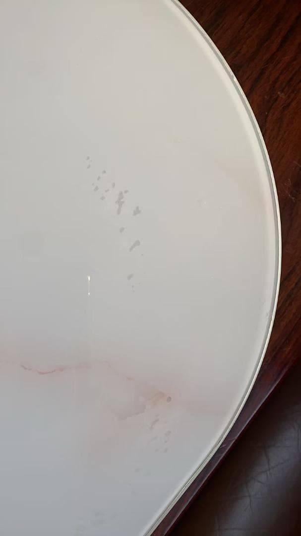 ホワイトドレッサー LEDミラー付き訳あり品　写真をご確認J201-100-02