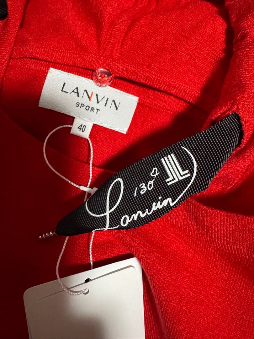 新品未使用　ランバンスポール　LANVIN SPORT ニットワンピース 40