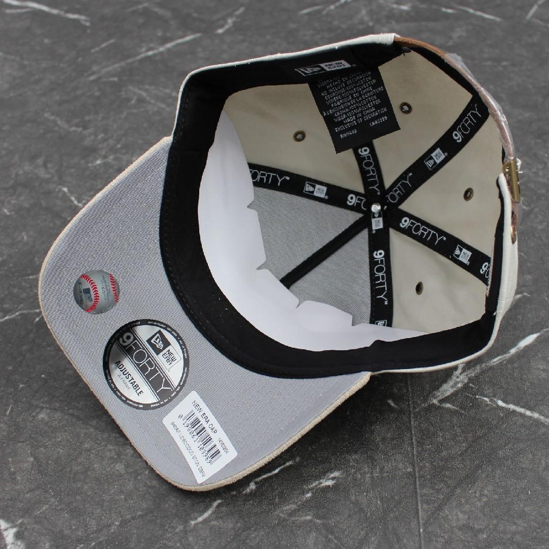 海外モデル NEW ERA LA ドジャース キャップ 上品 スエードバイザー