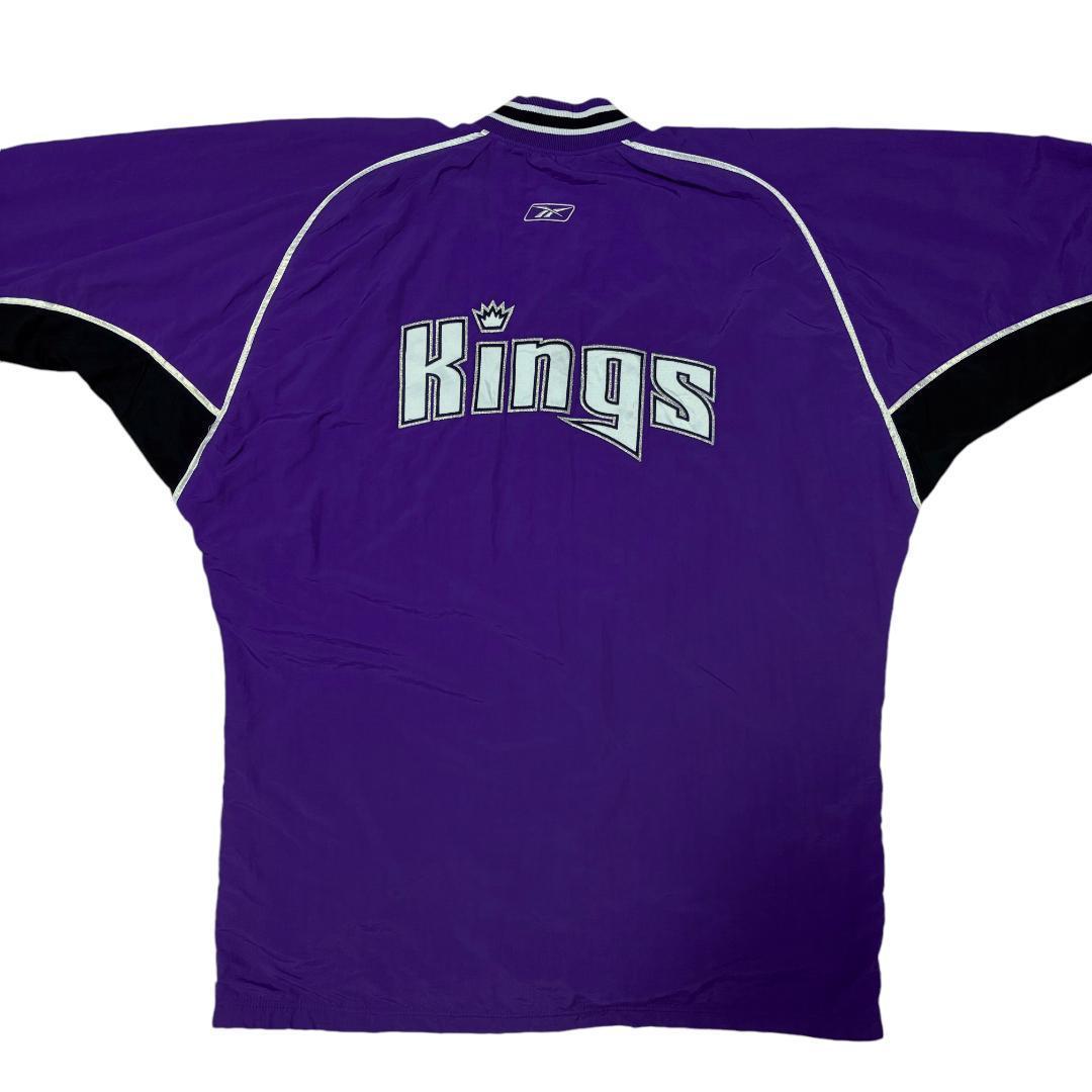 90s USA製 NBAキングス ウォーミングアップウェア パープル2XL