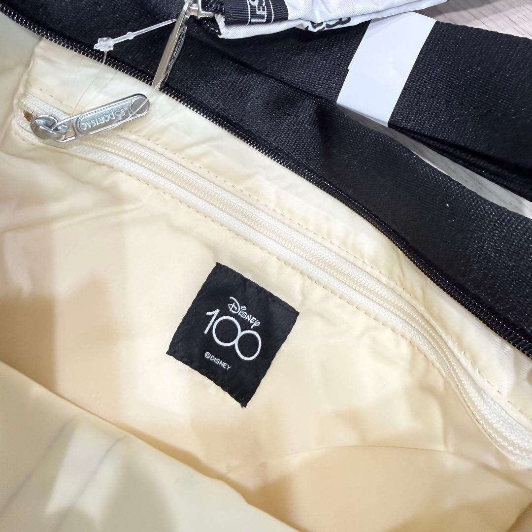 【新品】LESPORTSAC ディズニー100周年　ショルダーバッグ　ポーチ付