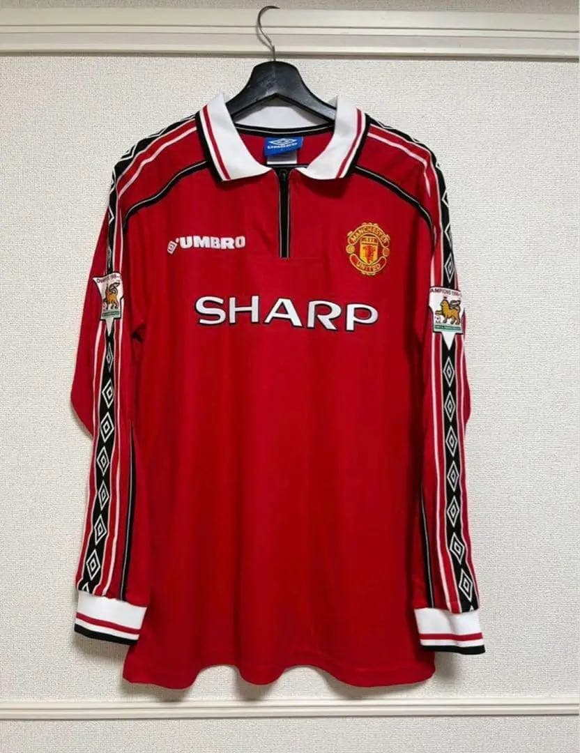 Umbro マンチェスター・ユナイテッド シャツ L 赤