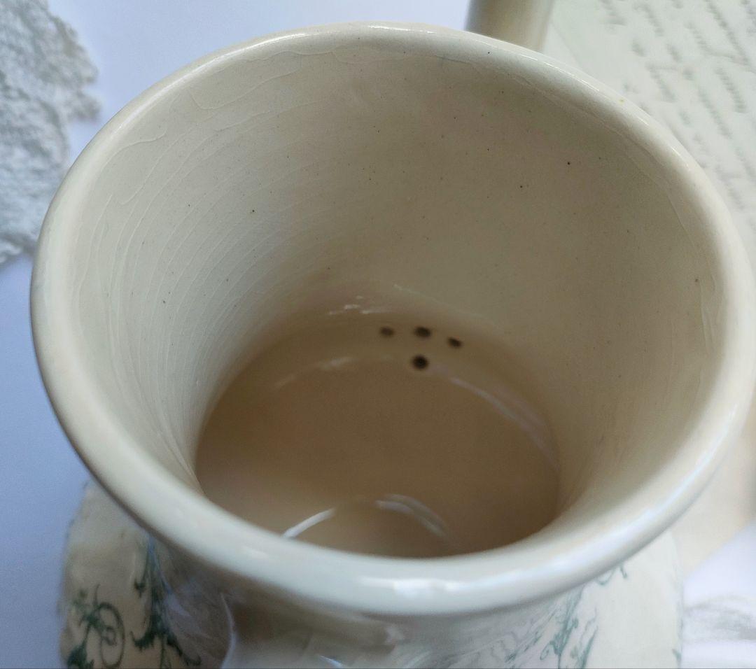 希少　美品　ジアン　RINCEAUX　ポット　フランスアンティーク