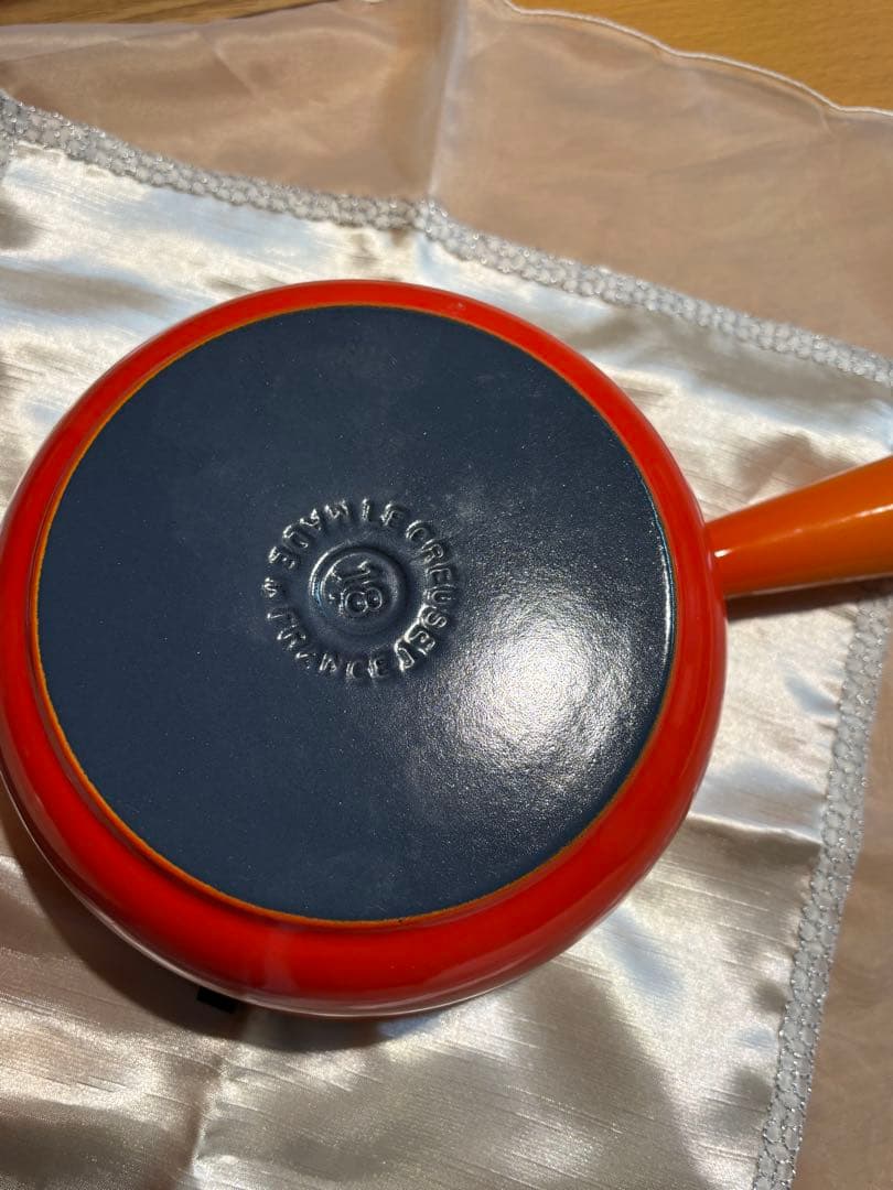 LE CREUSET 片手鍋 オレンジ 18cm