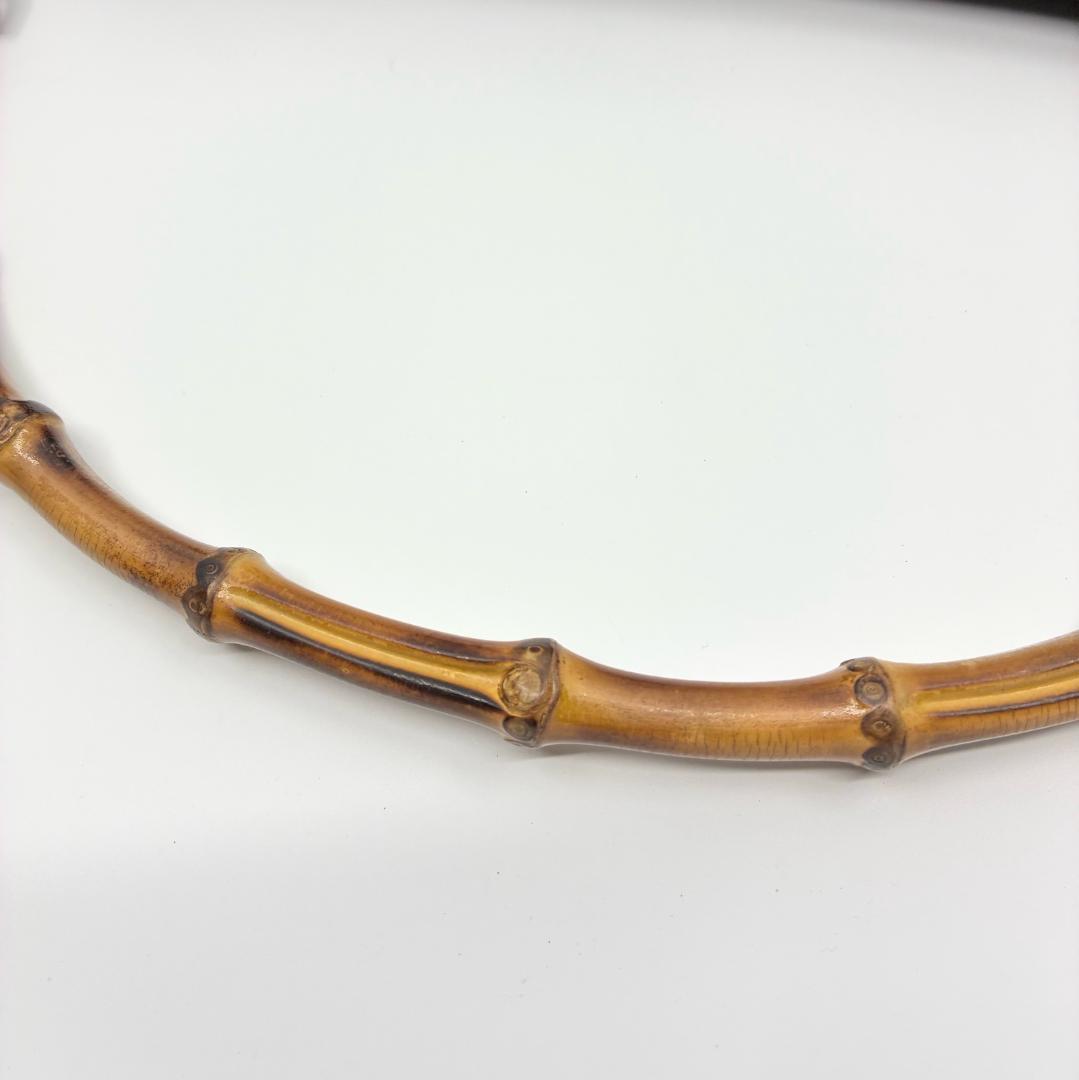 GUCCI グッチ バンブー ハンドバッグ 黒 ブラック A1359A1