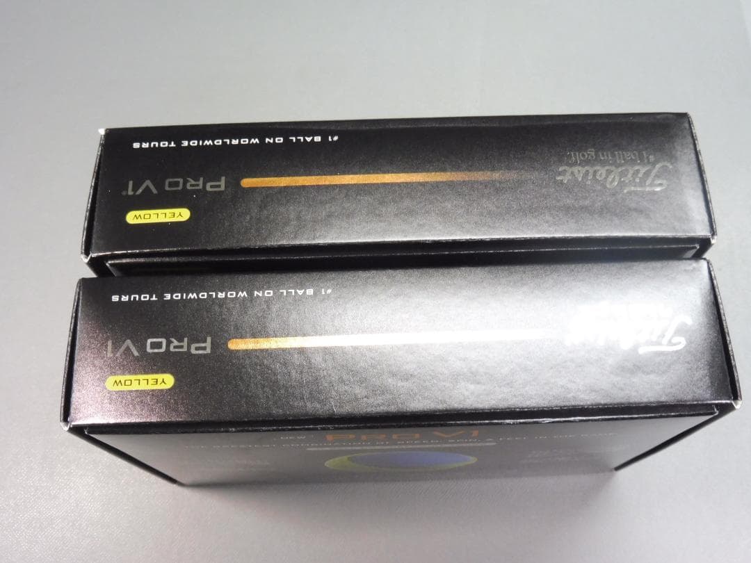 タイトリスト　PRO　V1　2025 イエロー　2ダース　未使用品