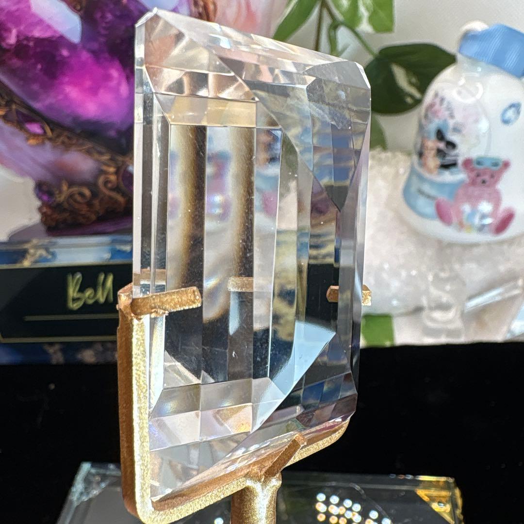 高品質 水晶バゲットカット♡♡No.2588