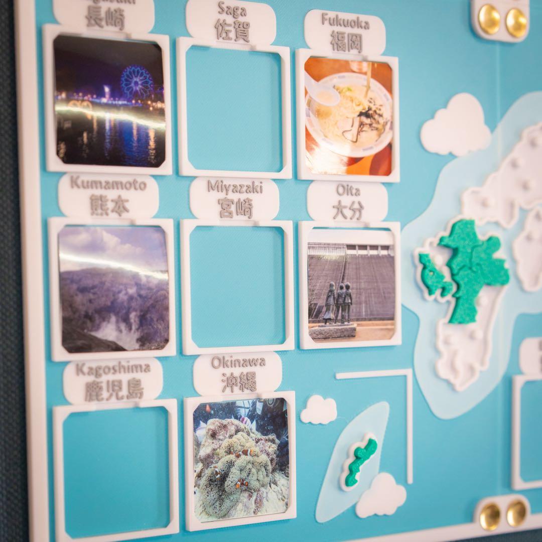 【無地プレートセット】人生の実績解除パズル 日本地図 パズル トラベラー