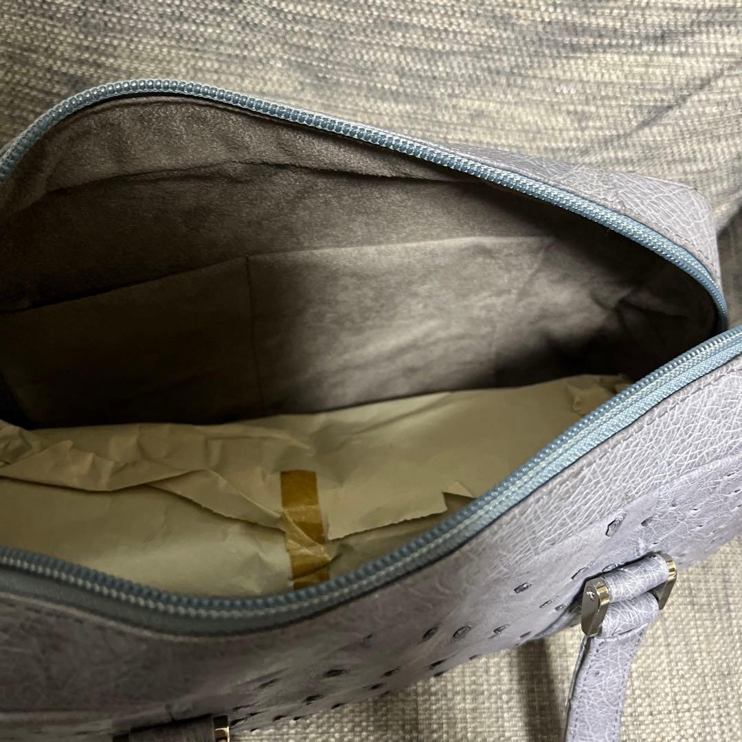 JRA オーストリッチ クラインカルー ハンドバッグ 3点セット