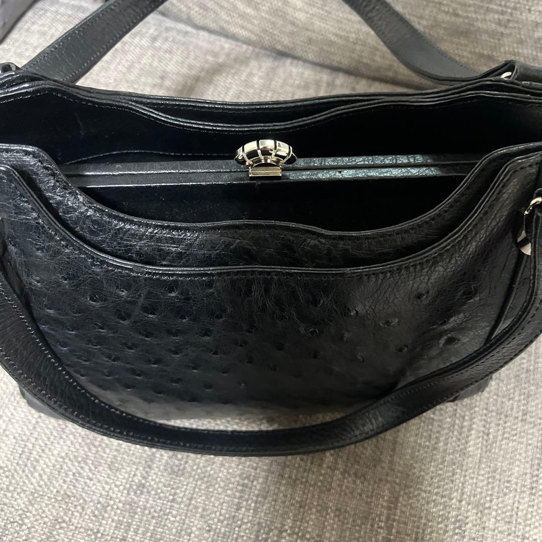 JRA オーストリッチ クラインカルー ハンドバッグ 3点セット