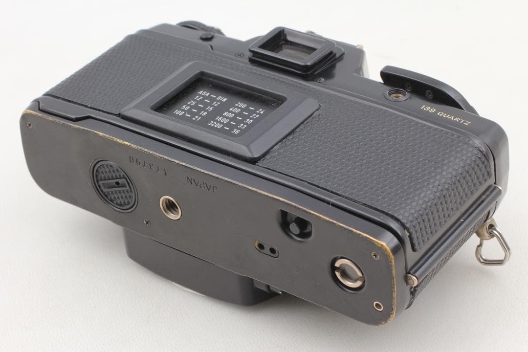 【整備済　美品】ブラック Contax 139 Q　露出計OK #1377