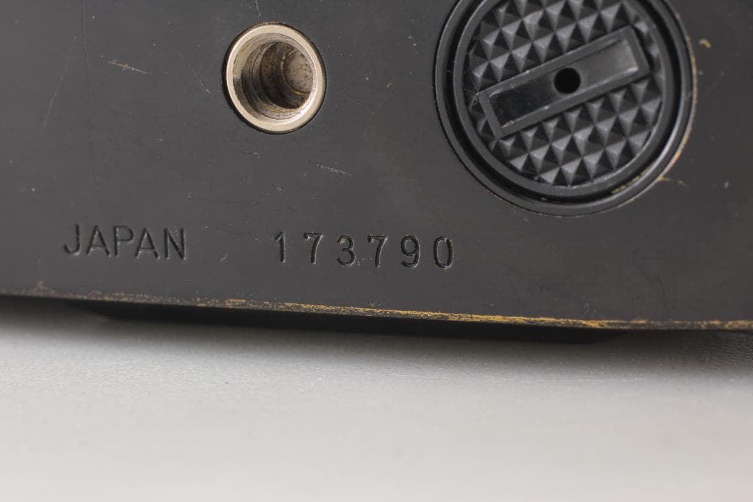 【整備済　美品】ブラック Contax 139 Q　露出計OK #1377