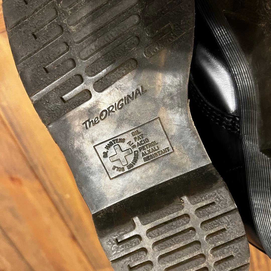 ドクターマーチン　UK7 us8 ホワイトステッチ　白ステッチ