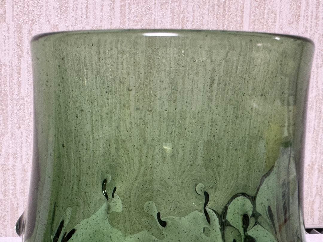 5個セット■黒木国昭■霧島連山・新燃岳火山灰使用グラス■ガラス工芸