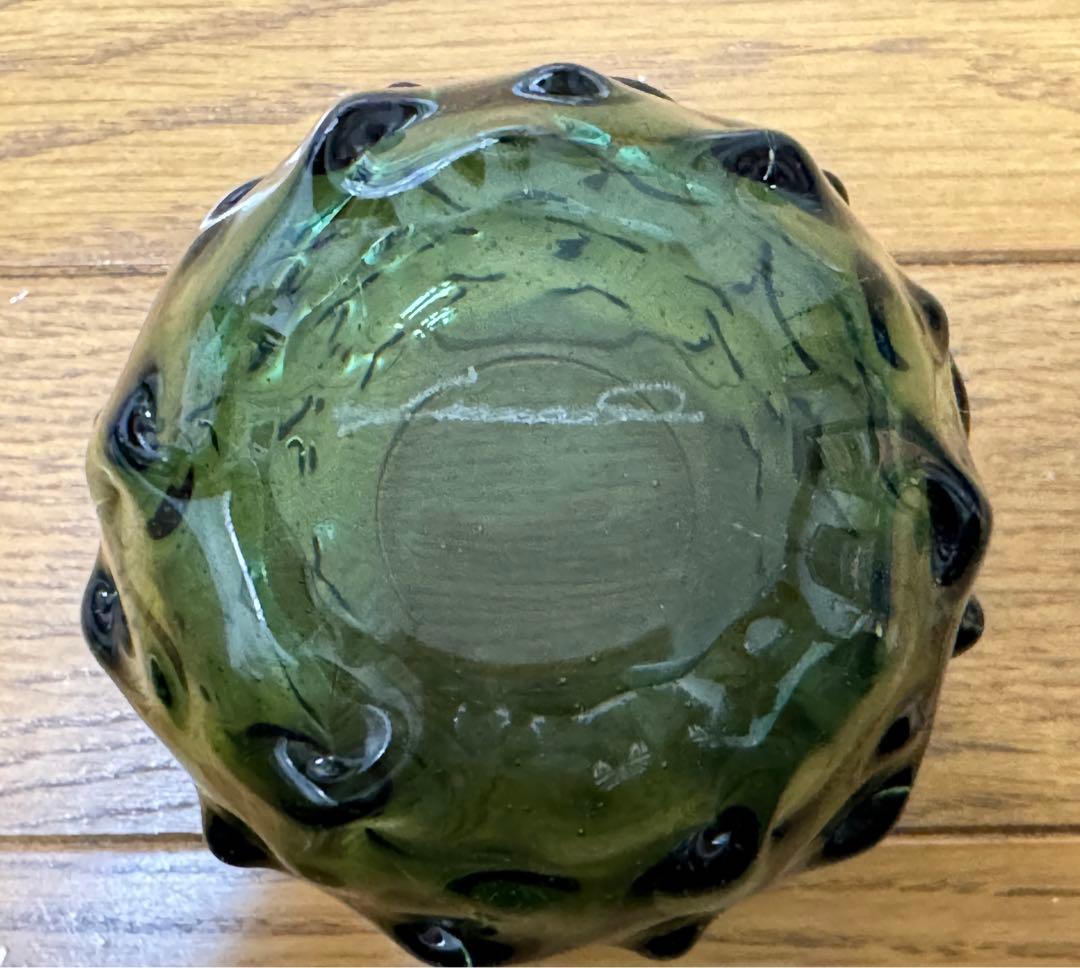 5個セット■黒木国昭■霧島連山・新燃岳火山灰使用グラス■ガラス工芸