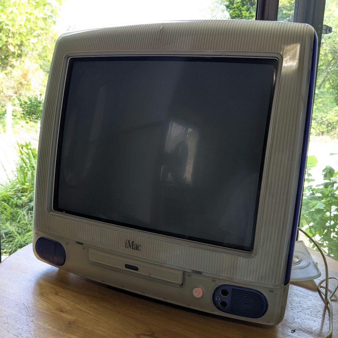 【ジャンク】iMac G3 グレープ　マウス　セット