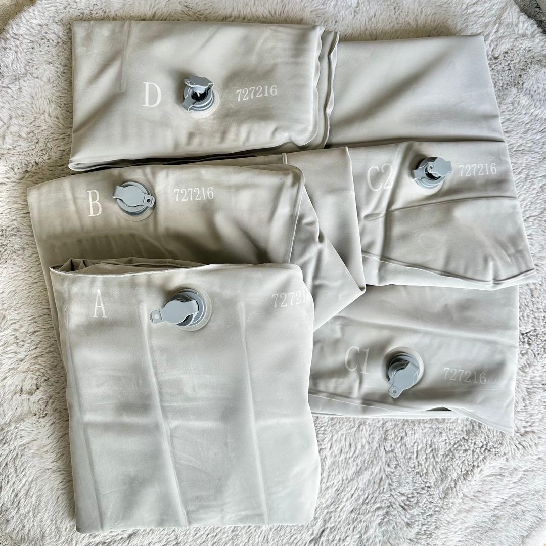 完品! 無印良品 空気でできたソファ ネイビー MUJI エアポンプ