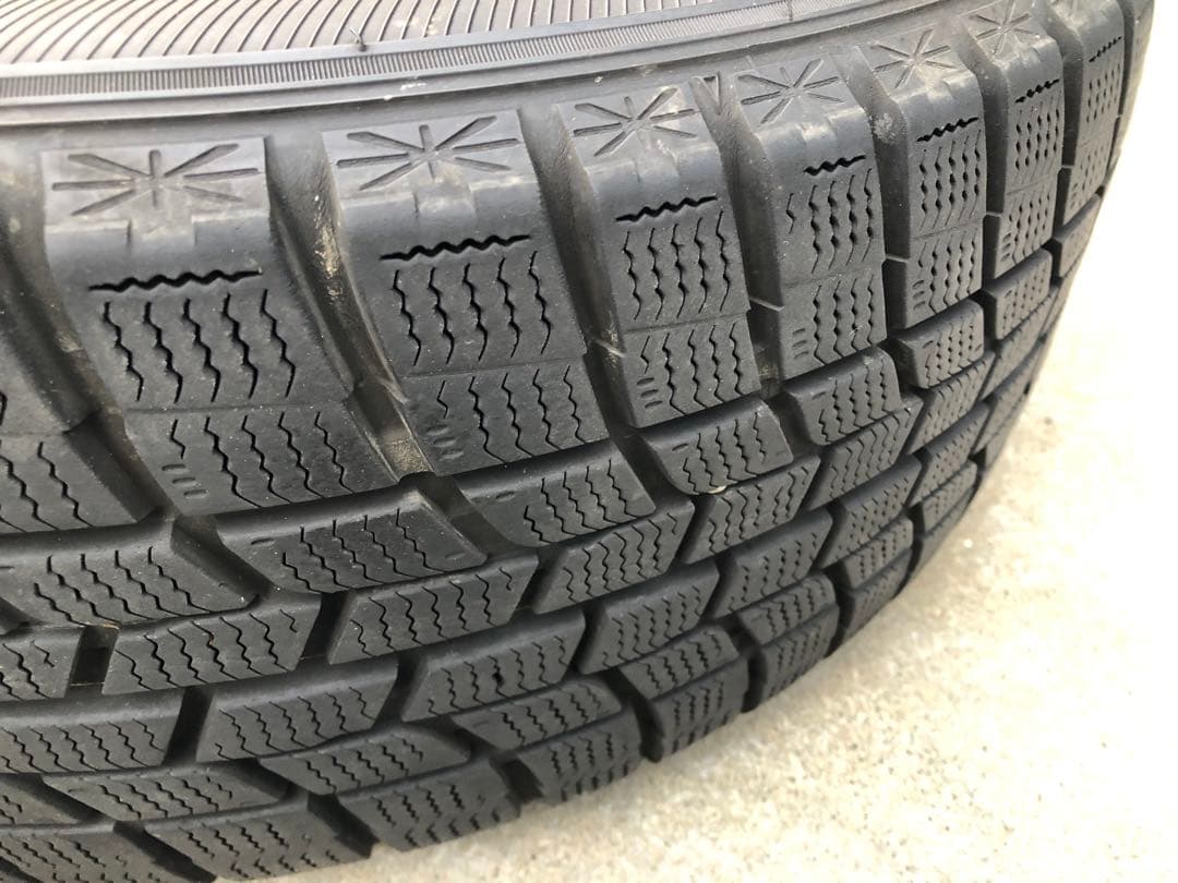 ボルボ純正7.5J×17×45 215/50R17アイスナビ6付ホイールセット