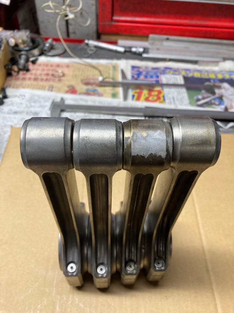 ランエボ 4G63 イーグル 鍛造Hビームコンロッド 4本セット