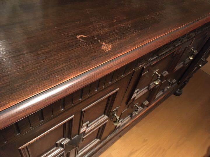 【お値下げ】 イギリス アンティーク ツイストレッグ サイドボード