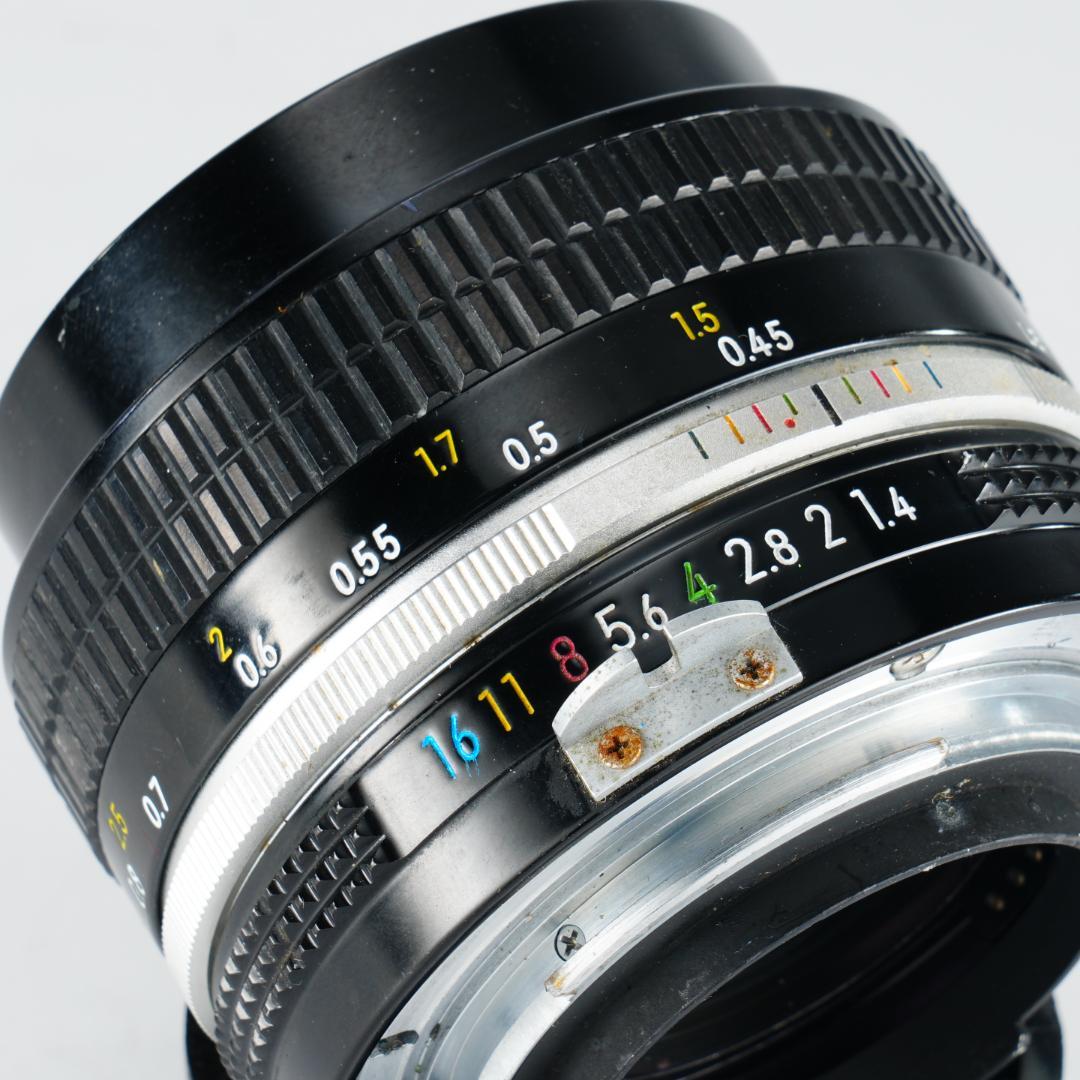【整備＆テスト済】ニコン New Nikkor 50mm F1.4 後期 499