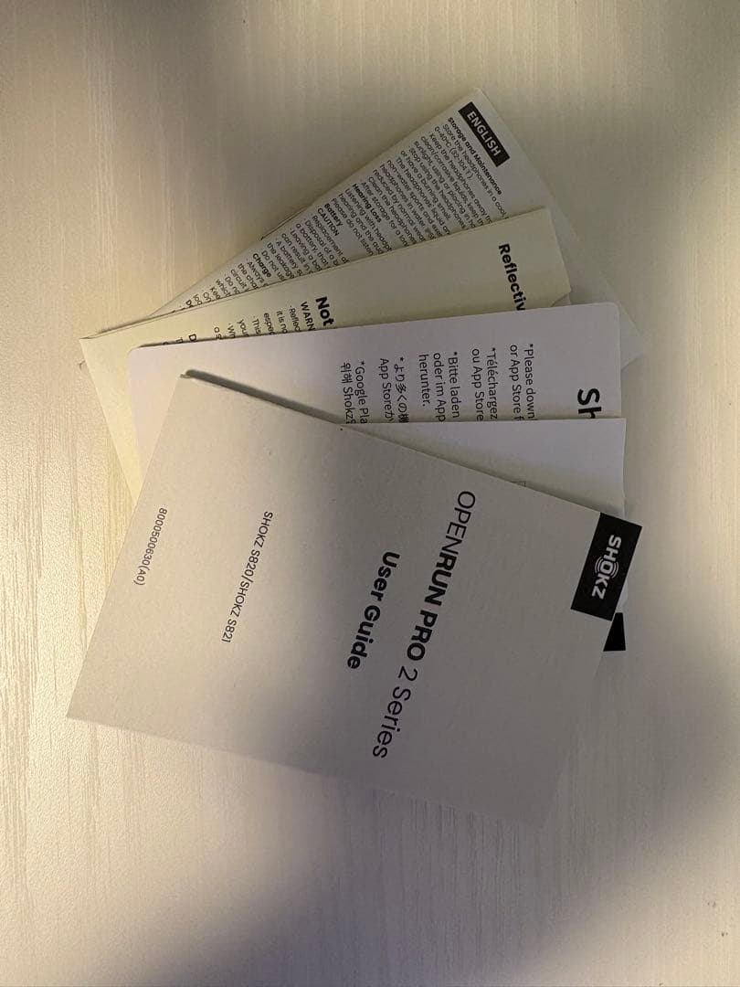 SHOKZ OPENRUN PRO 2 (ブルー)骨伝導イヤホン