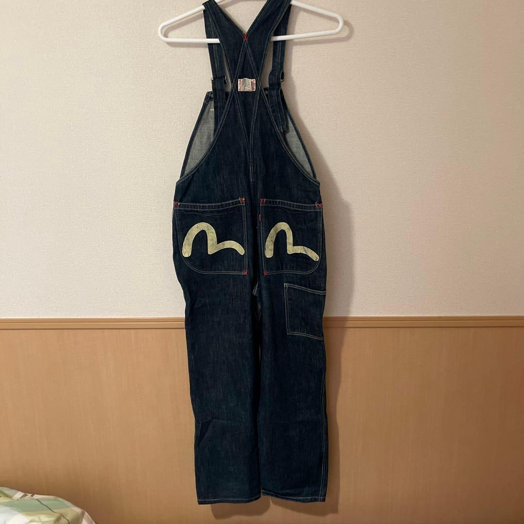 エヴィス EVISU デニムオーバーオール