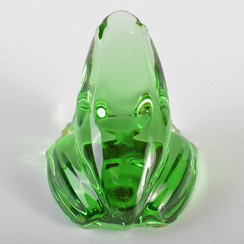Baccarat　バカラ　カエル　置物　ペーパーウェイト　Y　R6977