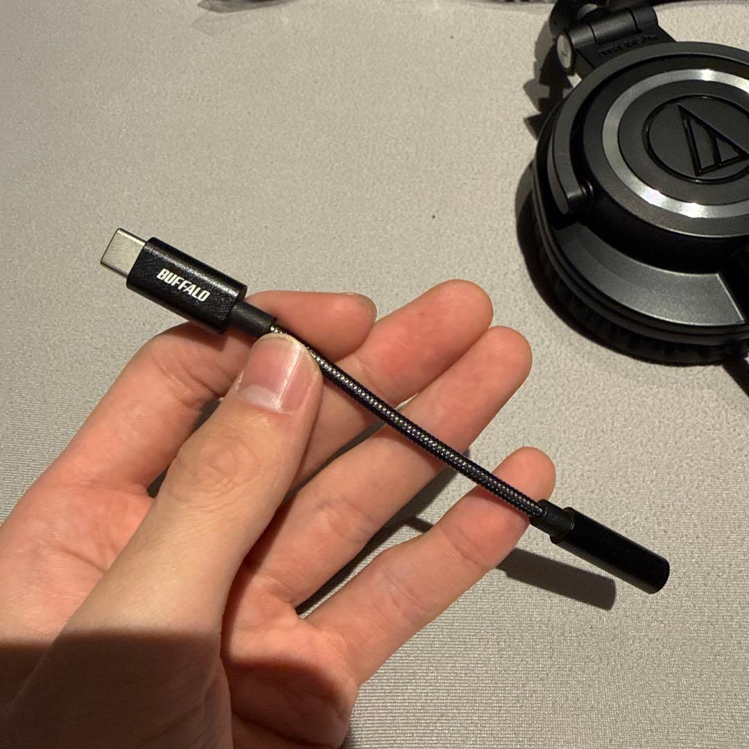 【美品】Audio-Technica ATH-M50x 密閉型モニターヘッドホン