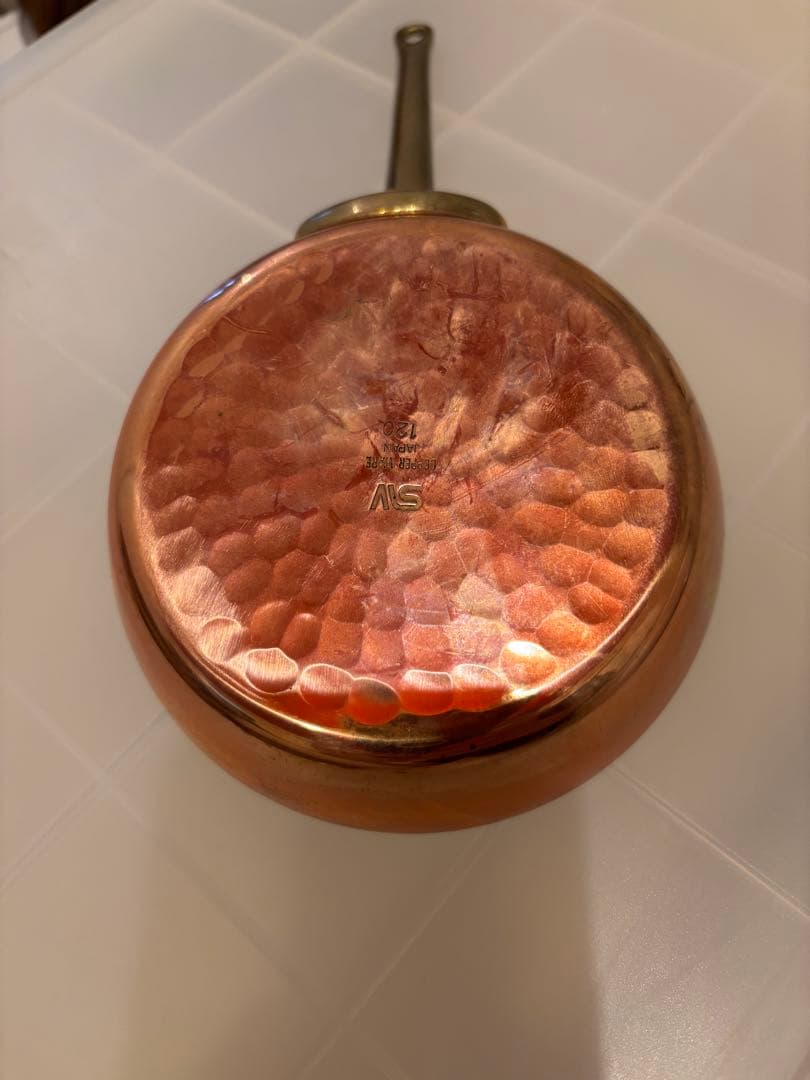 銅鍋　プチソテーパン　12cm 高さ2.5cm 3個セット