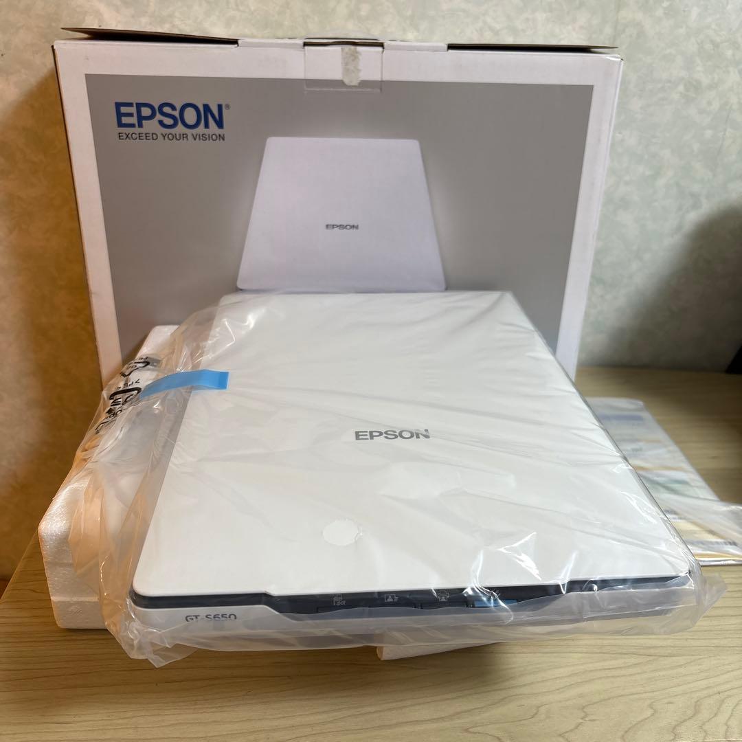 ま 新品 EPSON フラットベッドスキャナー GT-S650