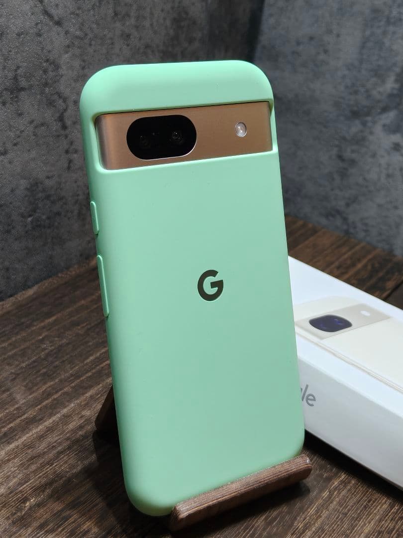 新品同様品 純正ケース付き Pixel 8a 128GB SIMフリー スマホ