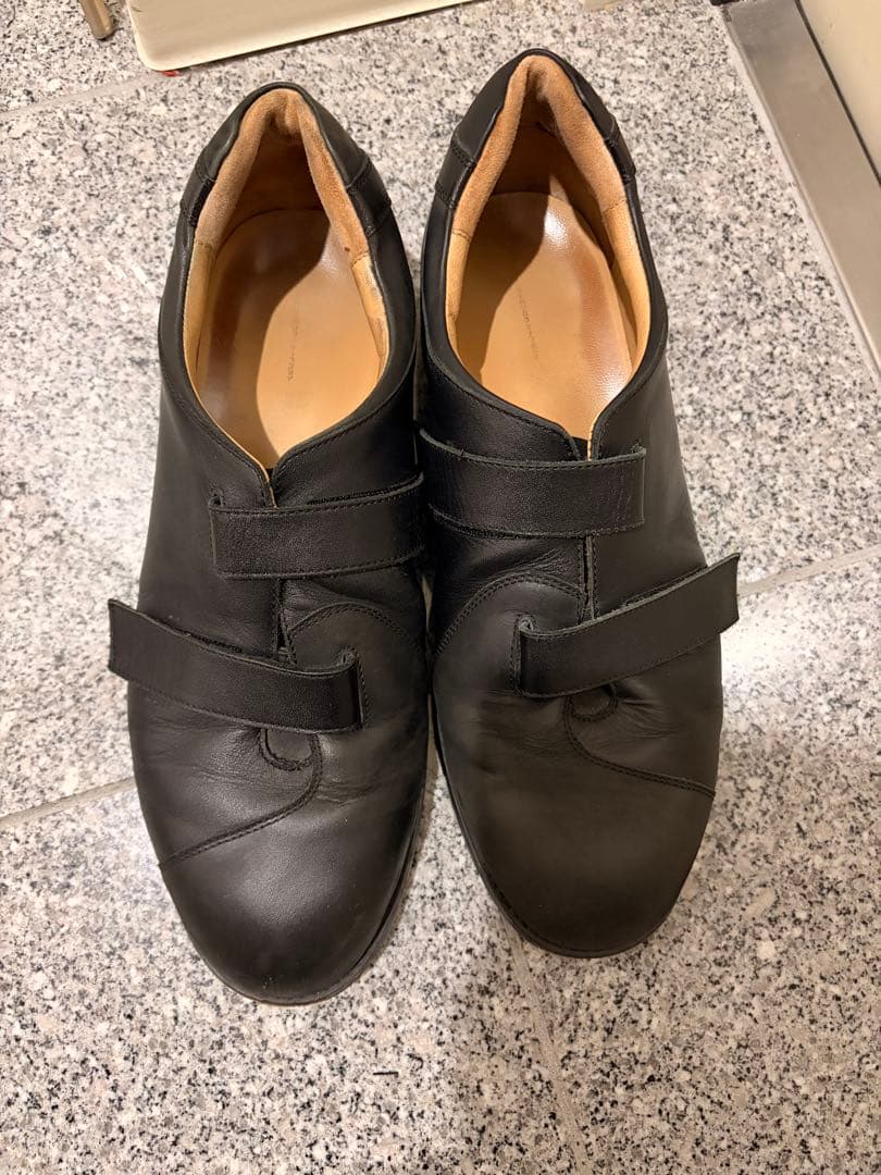 靴 ABELIA EDOWARD GOUCHA Bb shoes \"BLACK\"