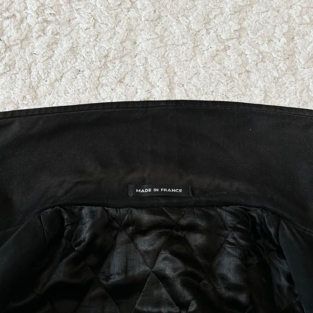 【agnes b. homme】 キルティング ピーコート フランス製