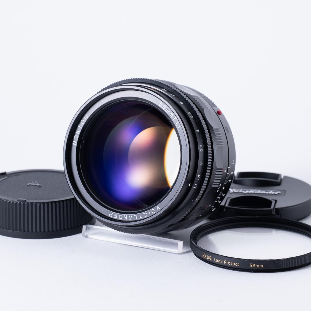 美品！夜というレンズ Voigtlander NOKTON 50mm F1.1