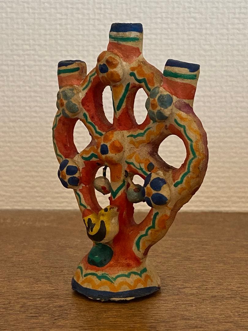 1950年代 メキシコ 生命の樹 小像 民藝像