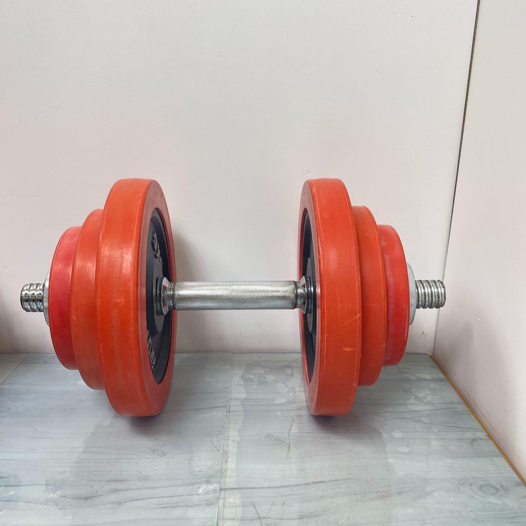 iROTEC アイロテックダンベルプレート　ダンベルシャフト40キロkgダンベル