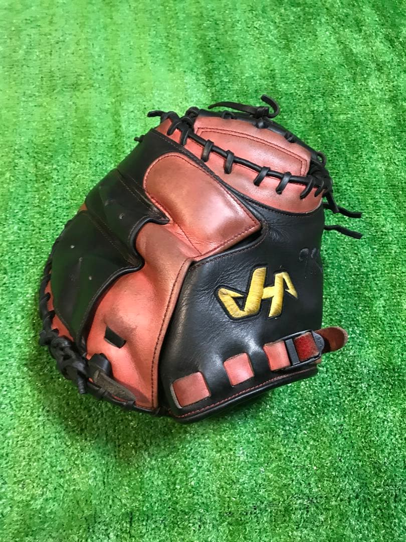 ハタケヤマ　軟式キャッチャーミット　即戦力！